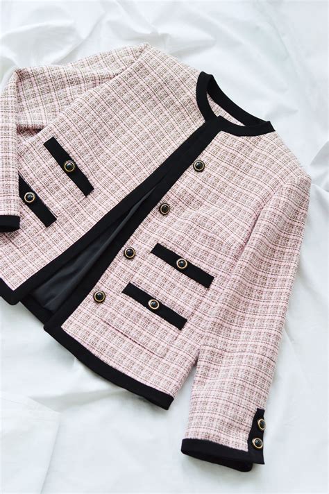 Chanel style jacket sewing